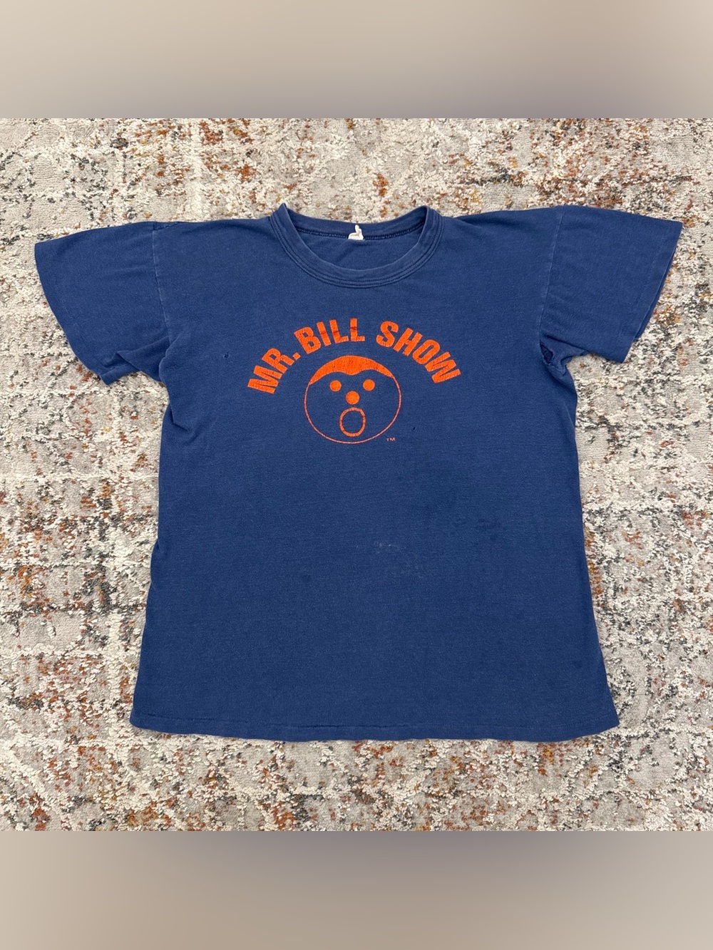 VTG 70s The Mr Bill Show SNL T-Shirt Small Single Stitch Thrashed Distressed
